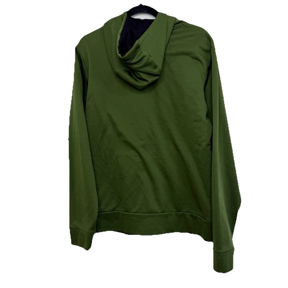 The North Face Men's Green Nylon Pullover‎ Hoodie Size M